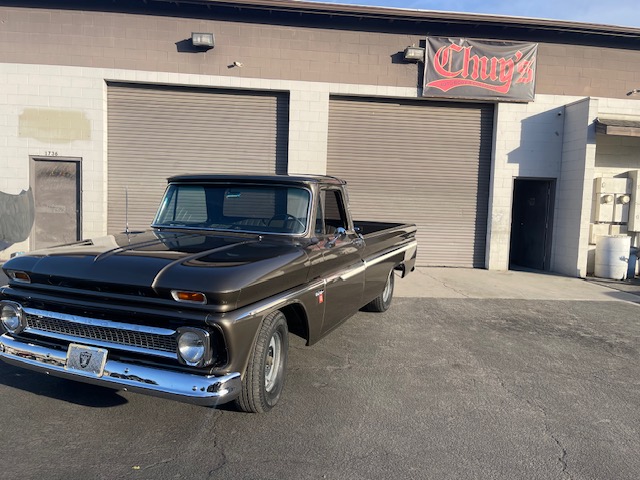 Restored vehicle after collision repair