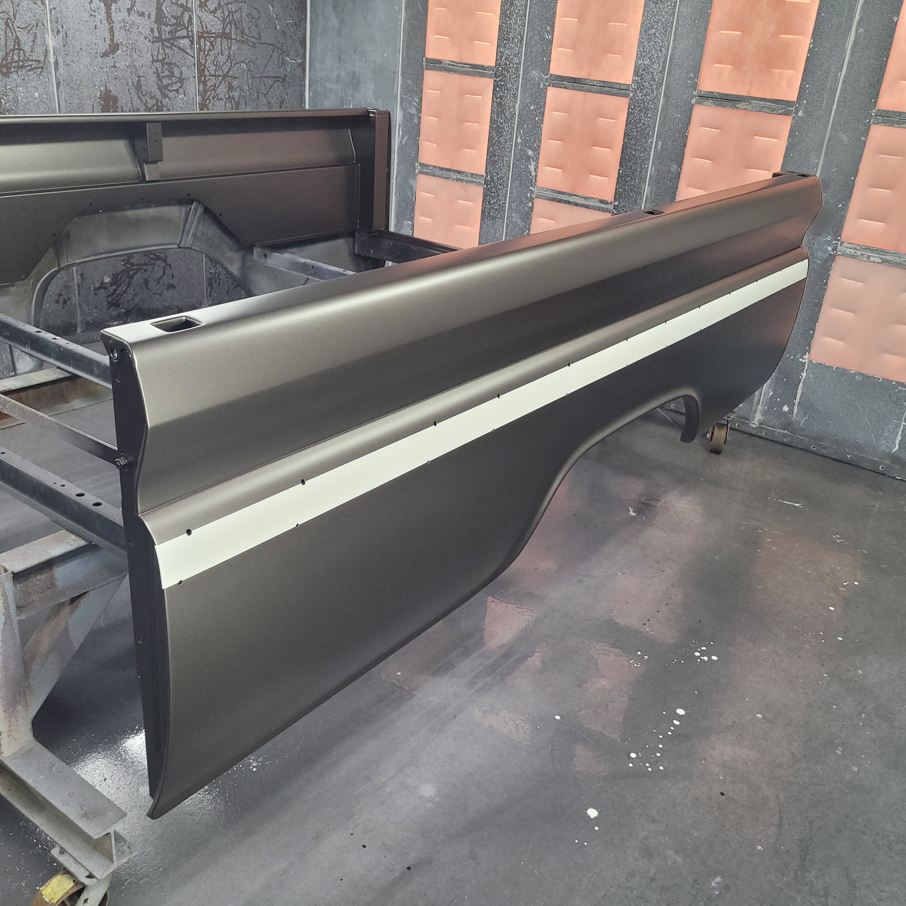 Vehicle after frame straightening